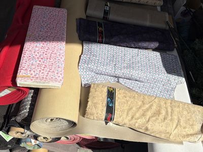 Vinyl and upholstery fabric