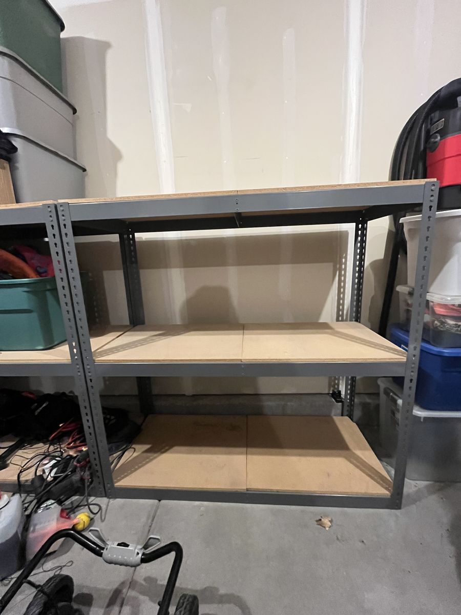 Industrial Garage Shelf 60x60x24