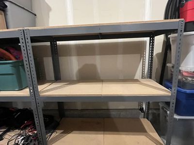 Industrial Garage Shelf 60x60x24