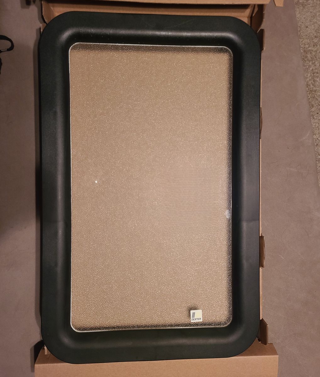 RV Door Window and Frame