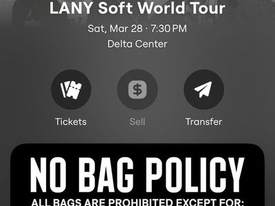 LANY Tickets ROW 2