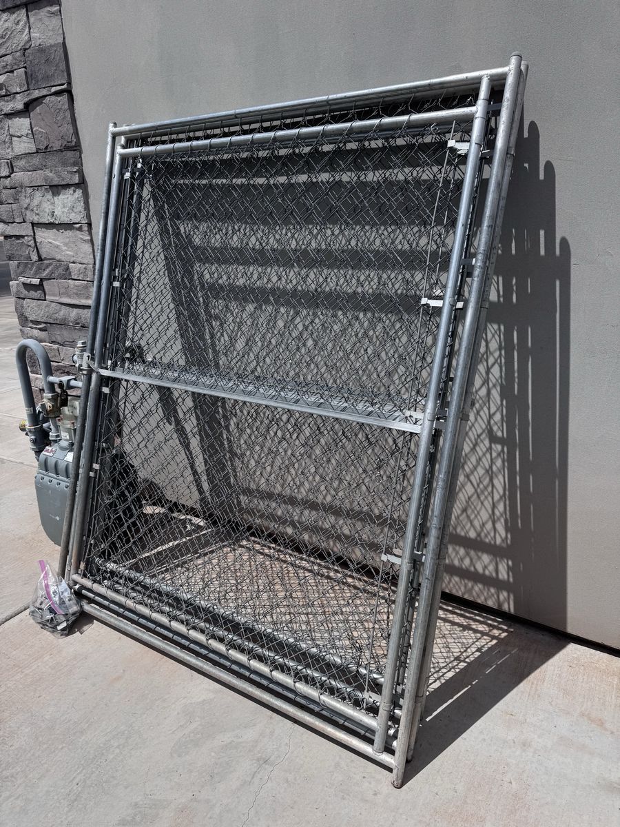 6 fence chain link panels