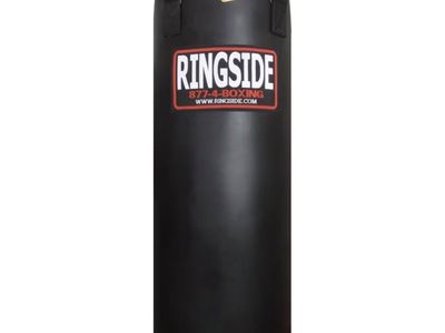 Ringside 100-Pound Muay Thai Heavy Bag, Sturdy Powerhide Punching Bag for Boxing, MMA