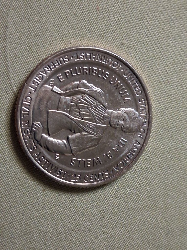Ida B. Wells American Women Quarters - Civil Rights Activist, Journalist, Suffragist 25 Cents