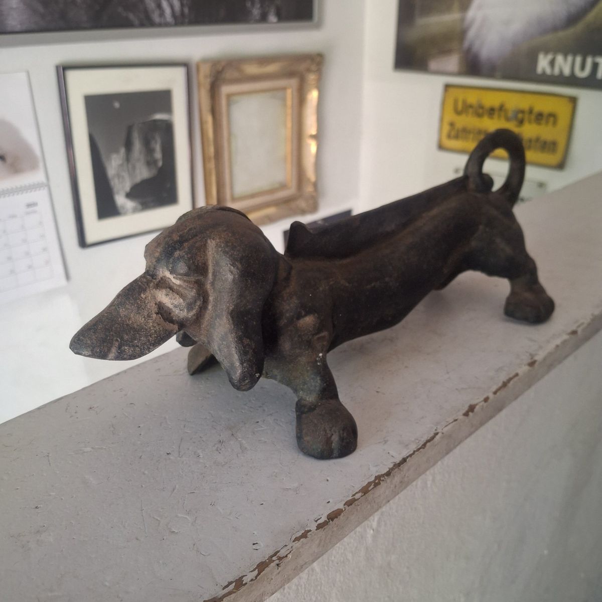 antique cast iron dachshund boot scraper doorstop 801 502 3235 text only no calls no voicemail answered