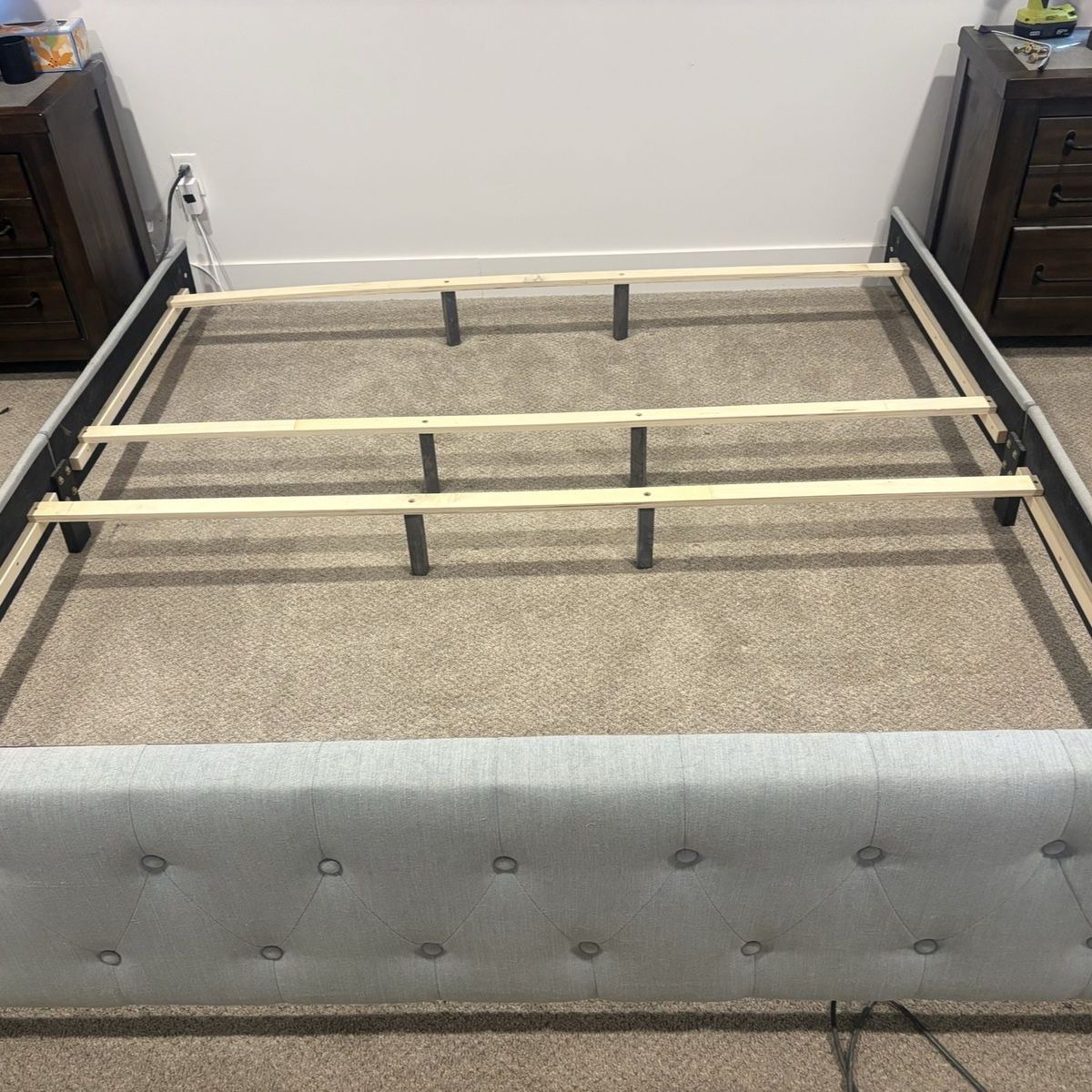 Bed Frame - Light Blue