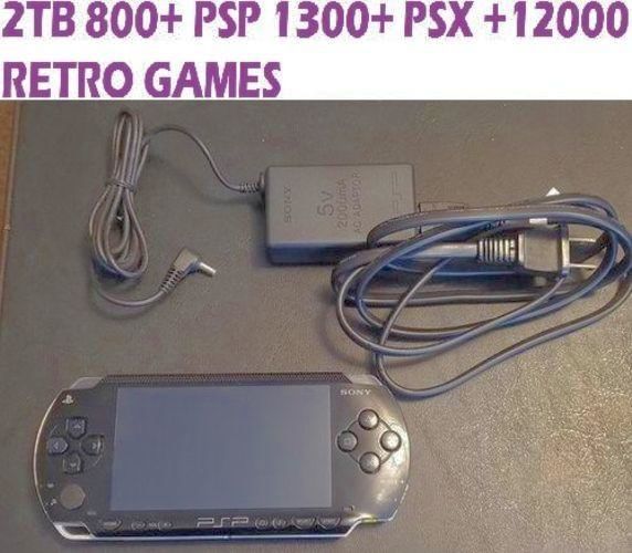 2tb PlayStation PSP mod 128GB 15000games