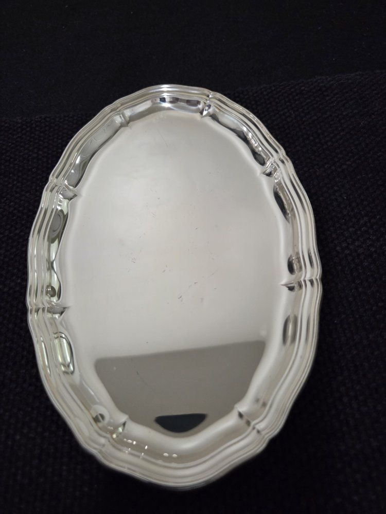WMF Silver Plated Serving Tray - Oval Scalloped Dish