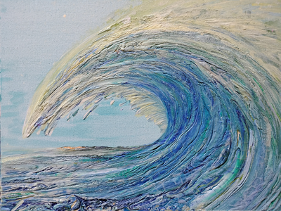 Ocean Wave - Canvas Print