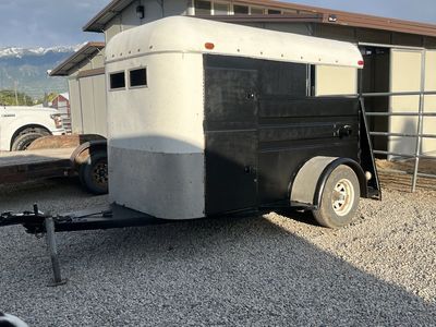 Older 2 horse trailer