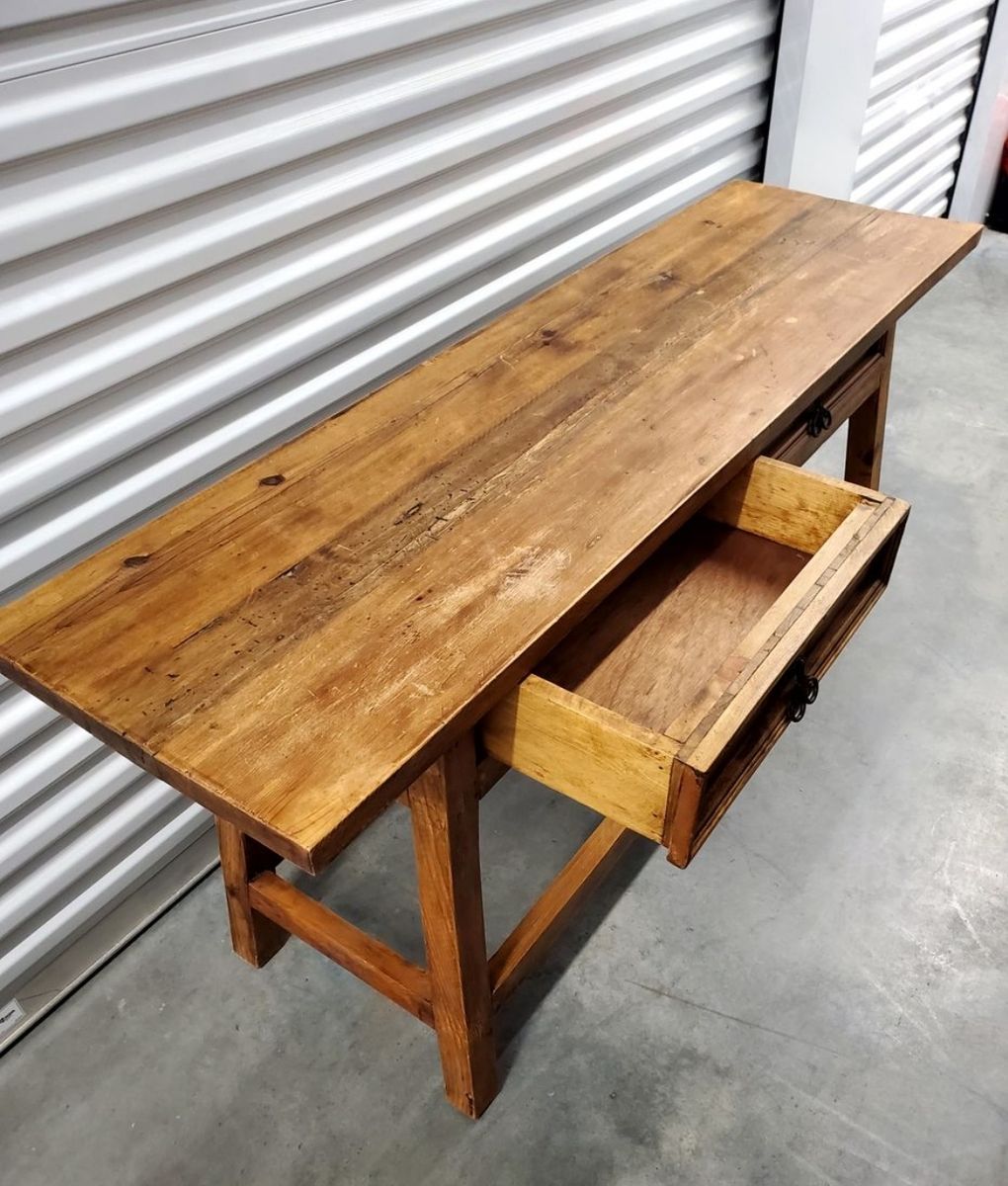 Rustic End Table
