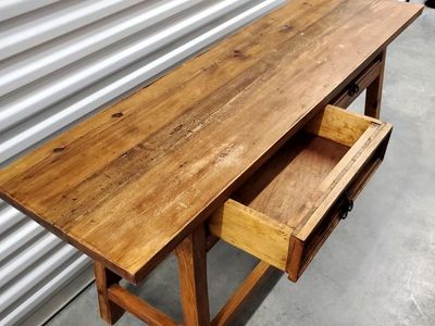 Rustic End Table