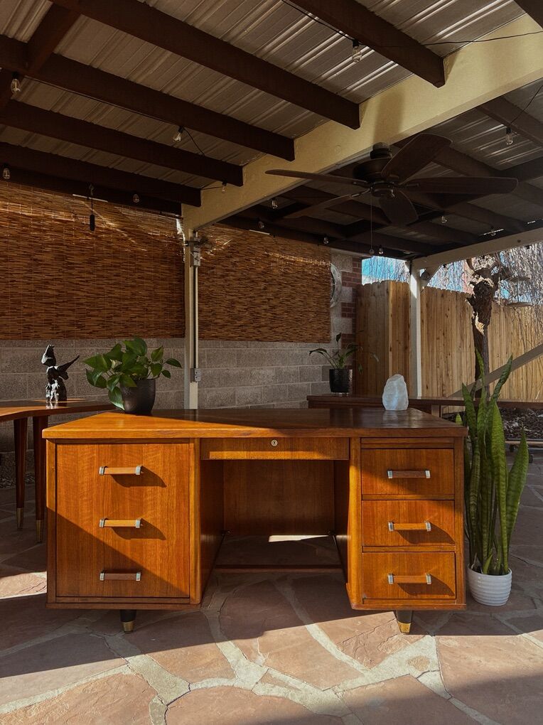 1960s MCM Executive Desk | Vintage Desk