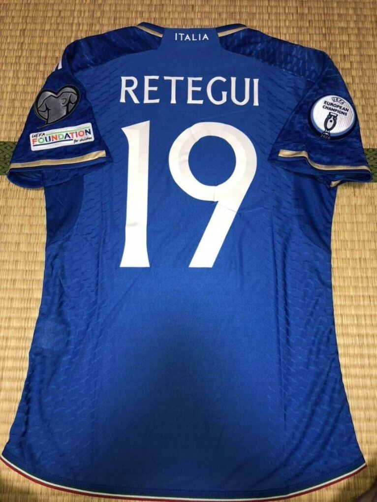 Mateo Retegui #19 | L | Italy 2023-24 Home Jersey