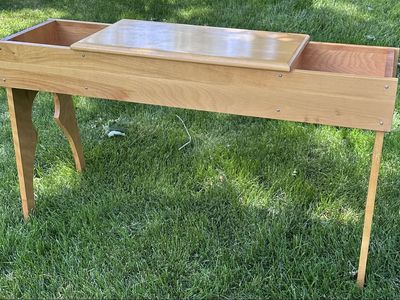 Leclerc Loom Weaving Bench With Storage