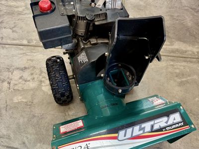 Murray Ultra 8HP/24" Electric Start Dual Stage Snow Blower