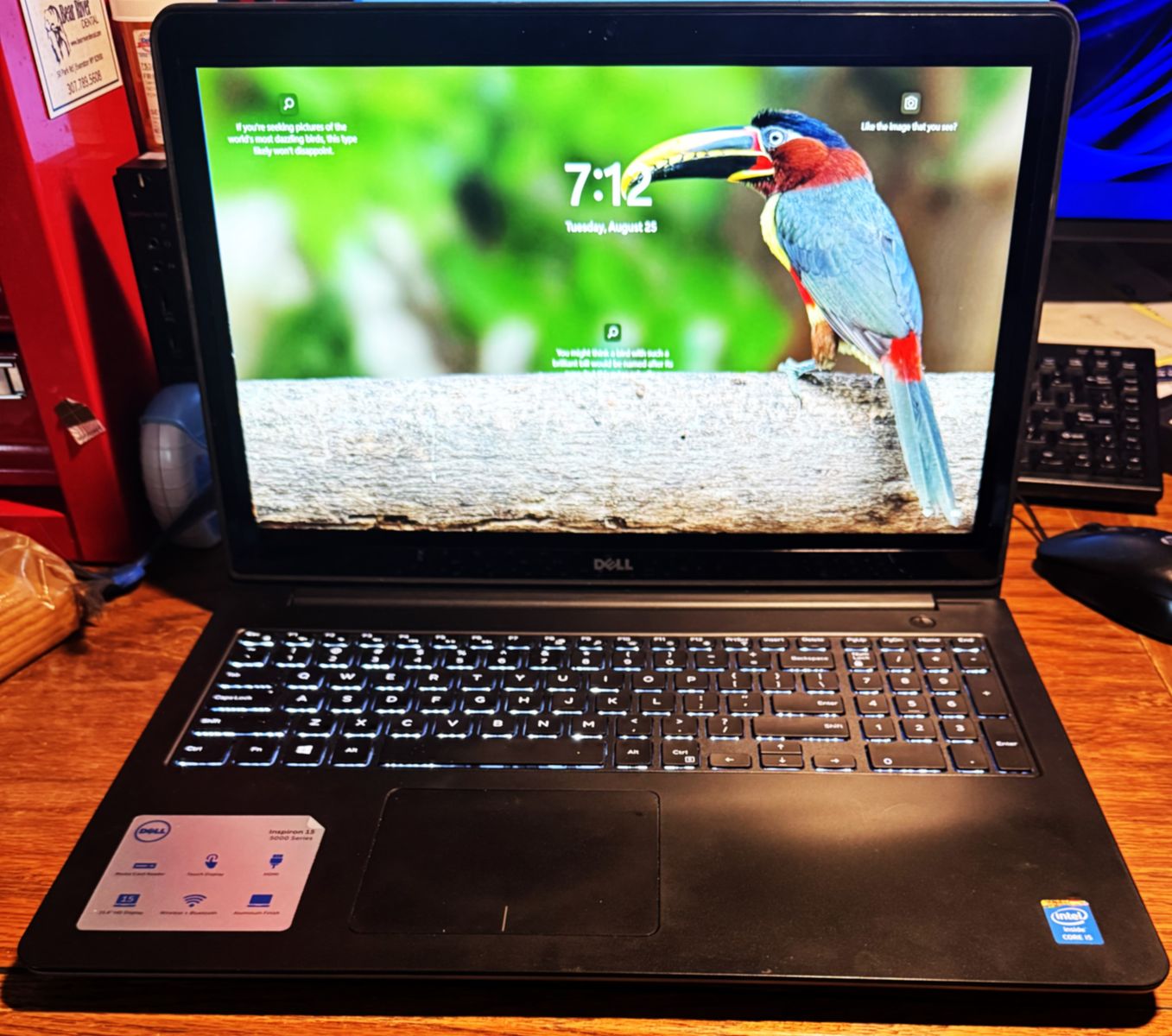 Sharp Dell touch screen