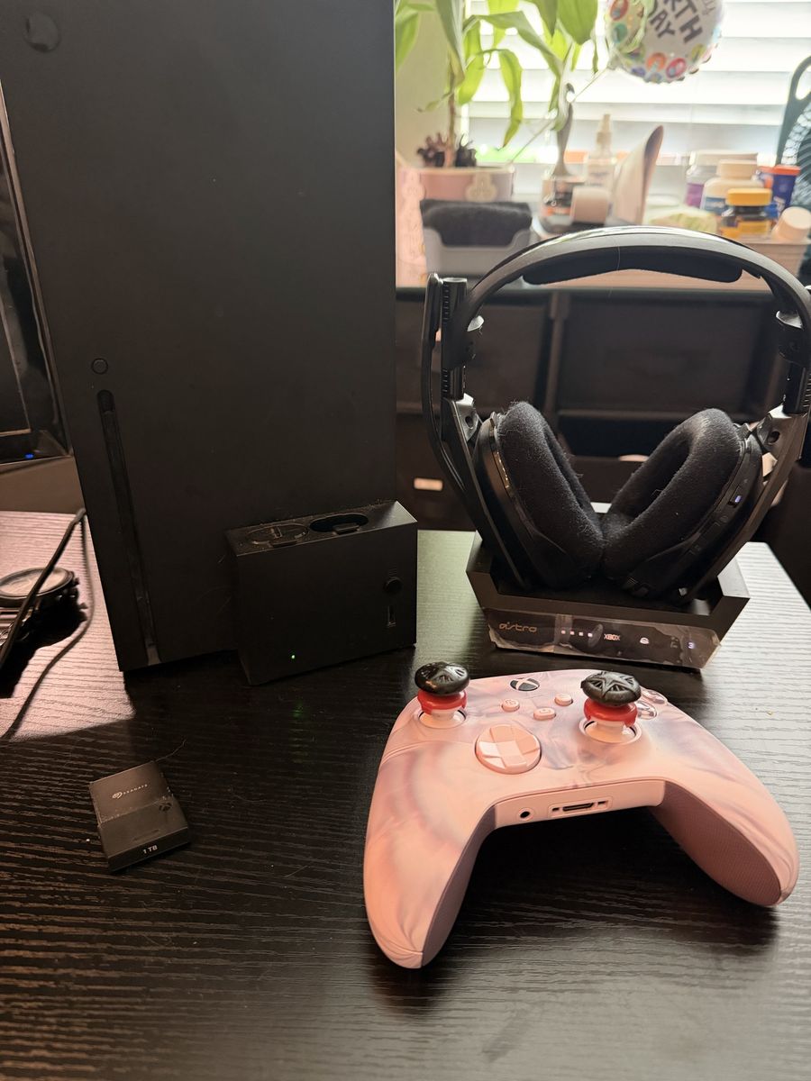 Microsoft Xbox Series X 1TB Gaming Console Bundle with Astro A50 Headset and 1TB Expansion Card