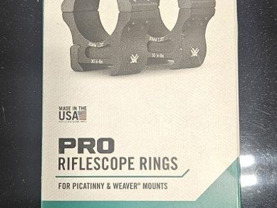 Vortex Pro 30mm Medium scope rings