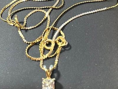 14K Gold & Diamond Necklace