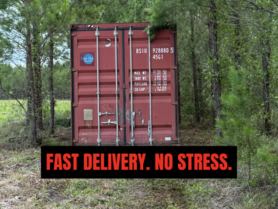 40' Shipping Container – Commercial Storage – In Stock
