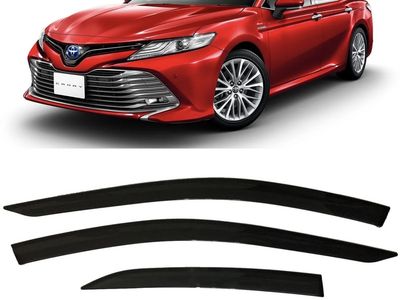 Optimal Co Tinted Tape-On Window Visors for 2018-2021 Toyota Camry SE/XSE Trims (New)