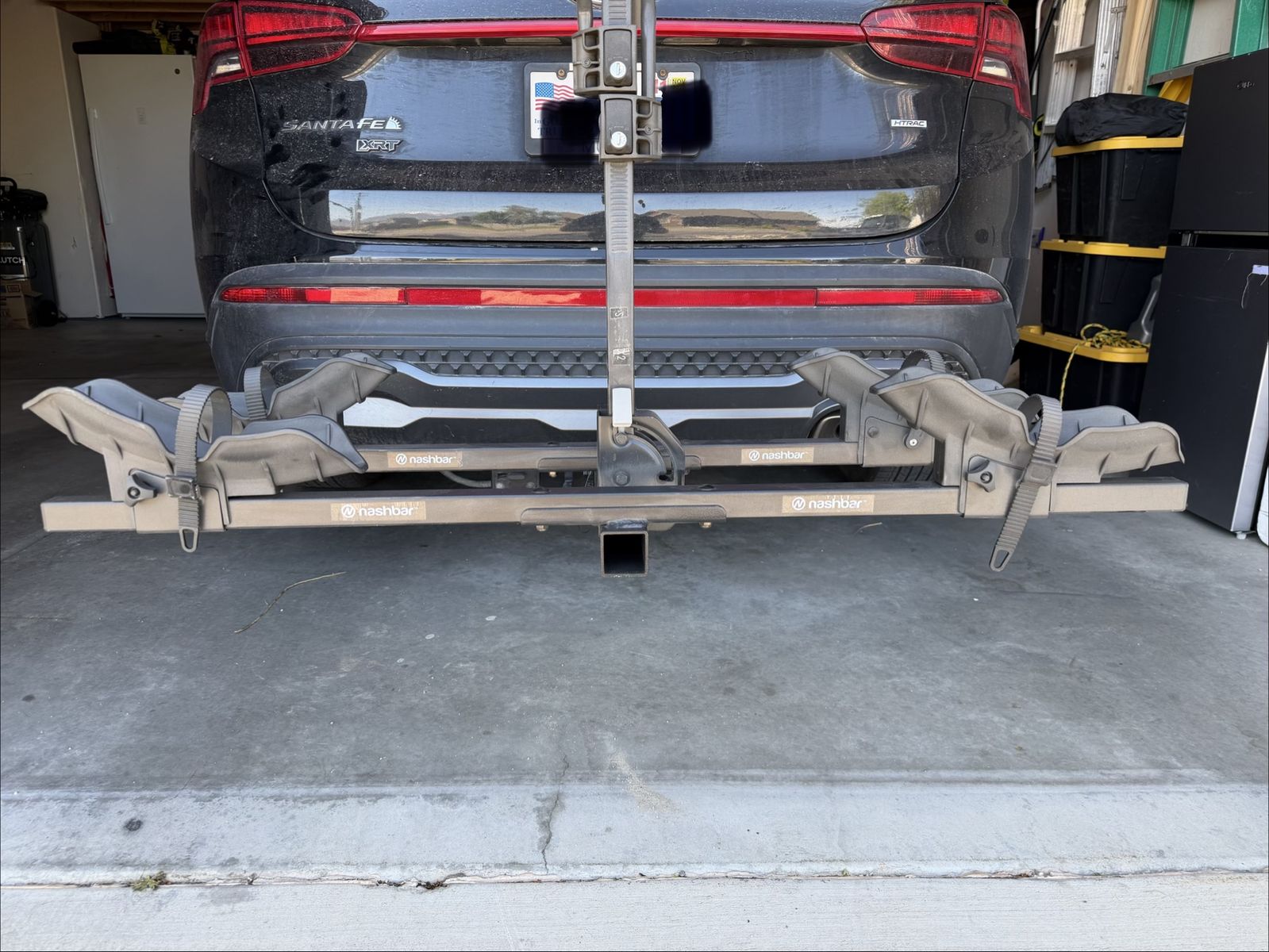 Nashbar 2-Bike Rack Tilting, Locking
