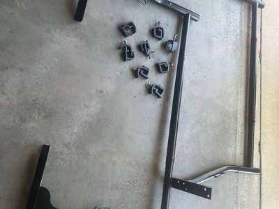 Universal truck bed rack