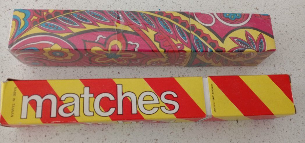 2 Boxes 12" Matches $5 Each