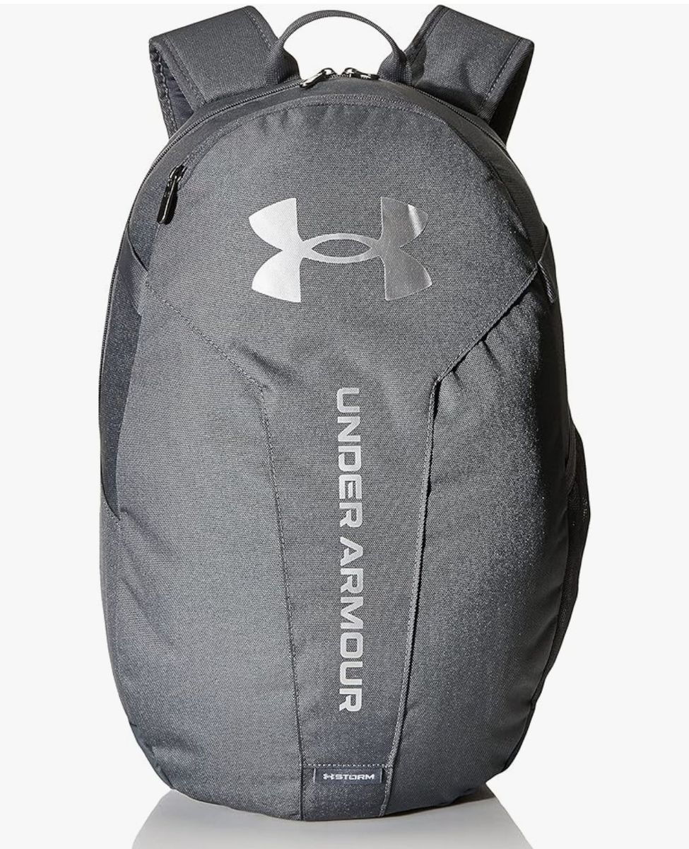 Under Armour Storm Hustle Lite Backpack Grey/Silver 15" Laptop Water-Resistant