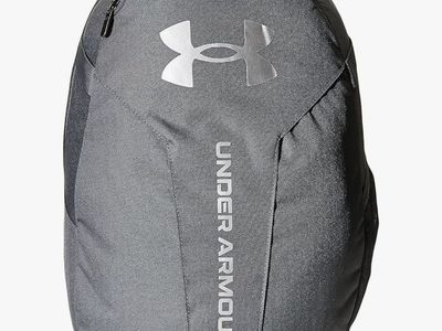 Under Armour Storm Hustle Lite Backpack Grey/Silver 15" Laptop Water-Resistant