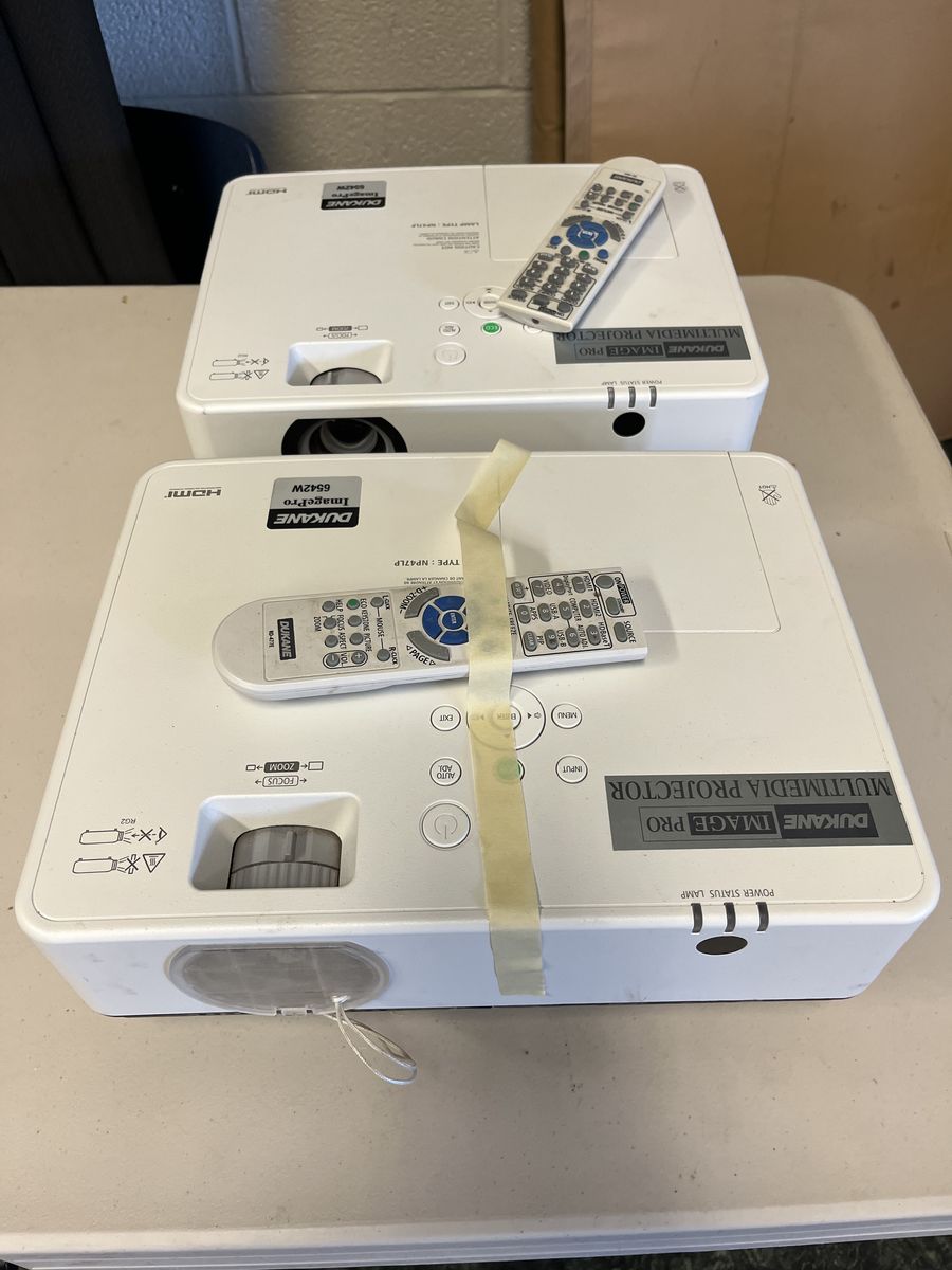 Dukane NP-ME423W ImagePro multimedia projector. (6542W)
