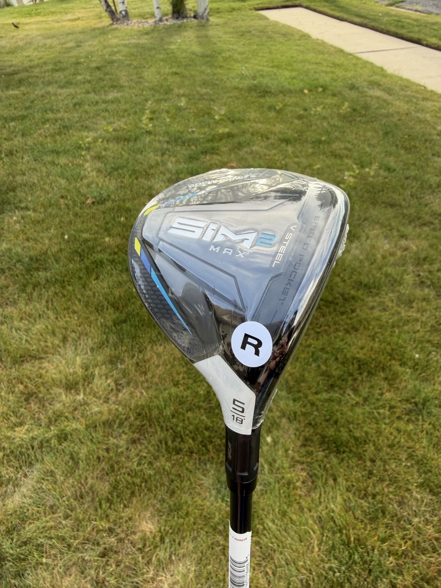 NEW TaylorMade Sim 2 Max 5W Reg