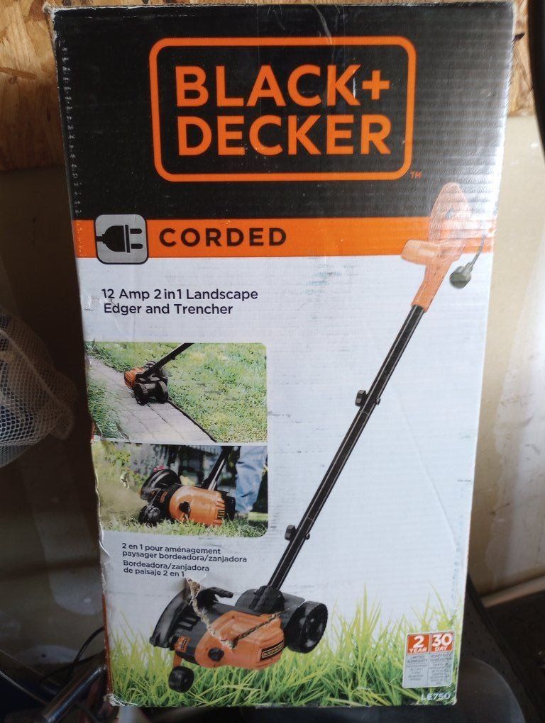 black and Decker 2 in 1 edger trencher