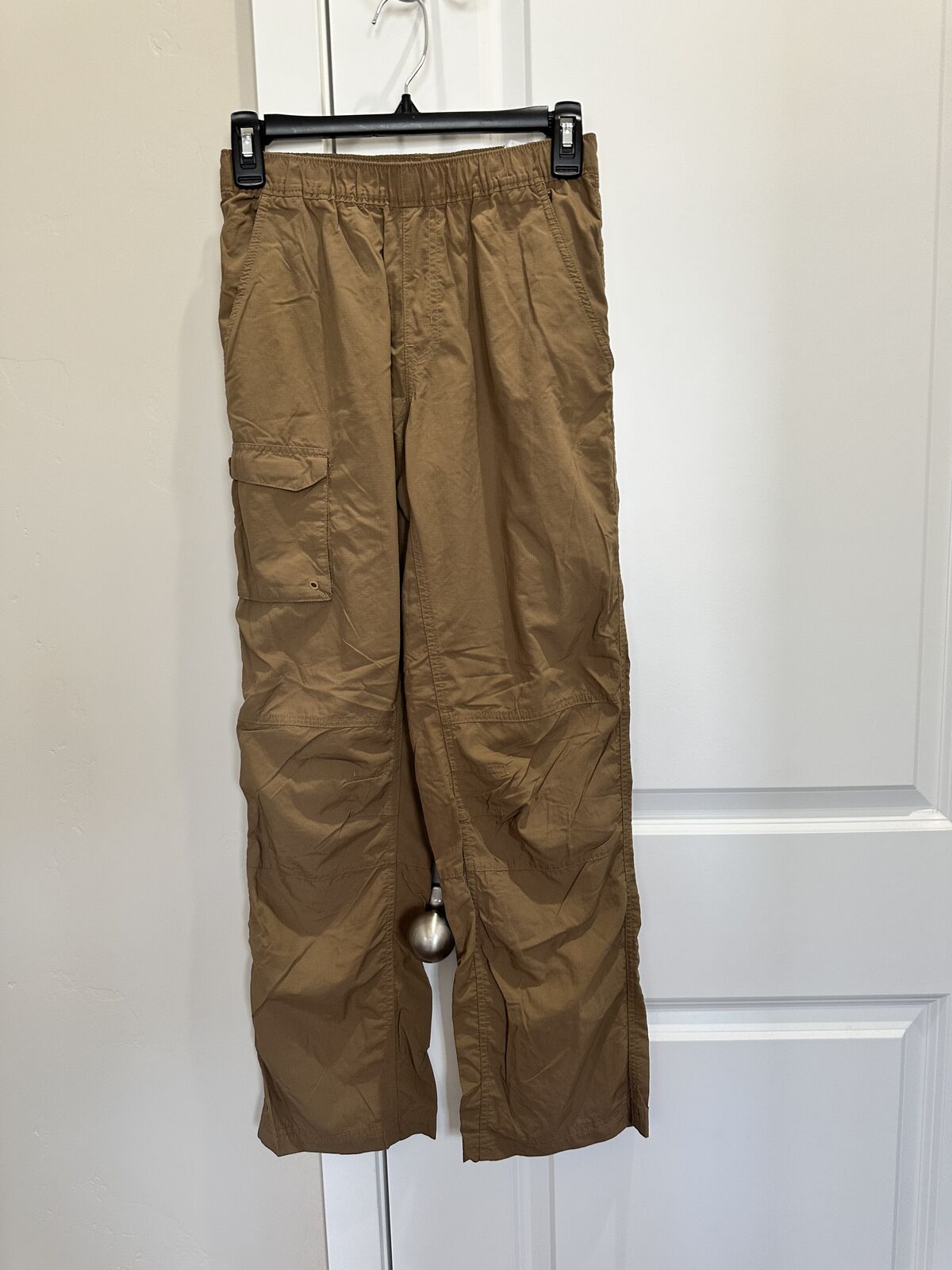 Columbia big boys hiking/outdoor pants, light weight, Tan, size L(14/16)