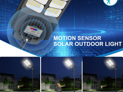 New in box Solar Street Light