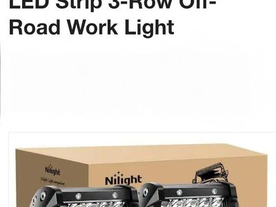 4 Inch 120W LED Light Bar 12000LM Spot Flood