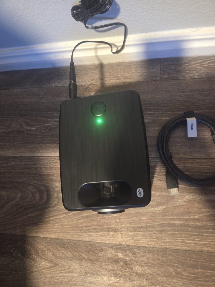 GPX PJ504VPS Portable Projector with Bluetooth (Cables Included)