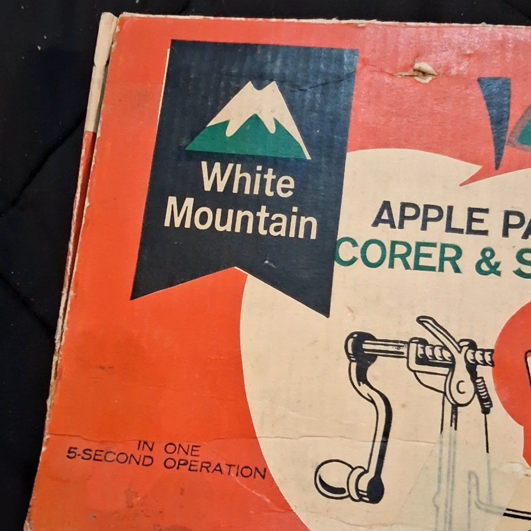 Vintage Apple Peeler - White Mountain Corer/Slicer
