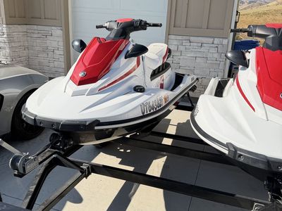 2 Yamaha wave runners, and the trailer