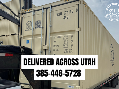 Conex Box 20ft 40ft – West Valley UT – In Stock