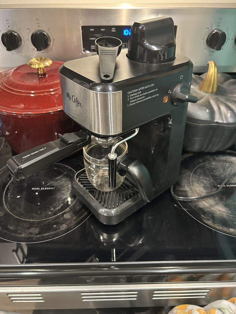 Mr Coffee espresso machine