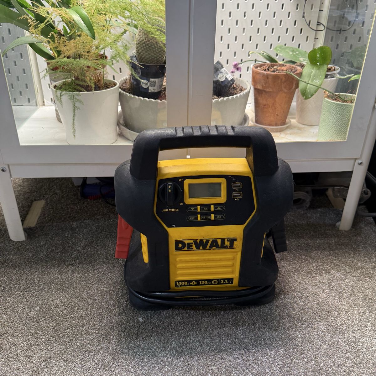DeWalt Jump starter, tire pump & more