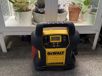 DeWalt Jump starter, tire pump & more