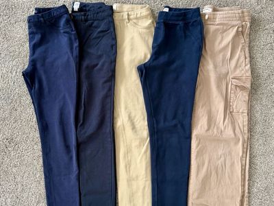 Lot of Girls School Uniform Pants Size 14 and 16 Gap Kids & The Children's Place