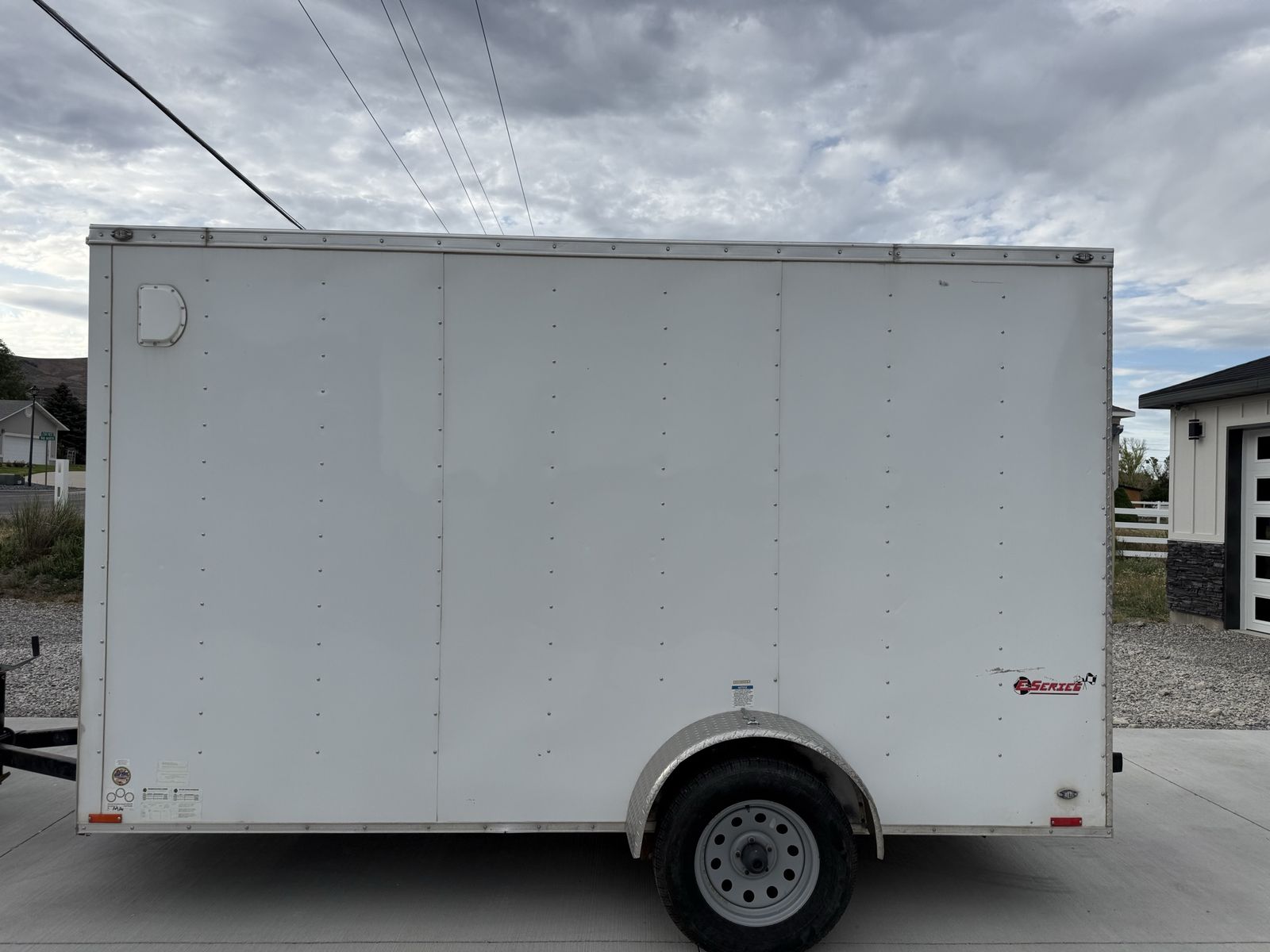 6x12 Enclosed Trailer