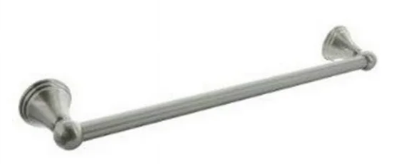 Aqua Plumb 630192 SN Bell Style 24 in. Towel Bar