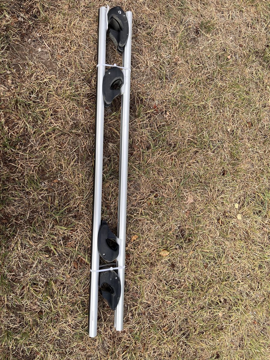 Adjustable Car Roof Rack Cross Bar for Cars with Raised Side Rails