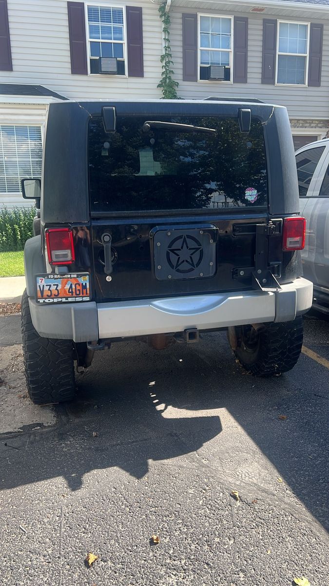 Used Jeep Wrangler Sahara (2-Door) with Lift Kit and Aftermarket Wheels