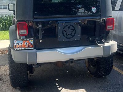 Used Jeep Wrangler Sahara (2-Door) with Lift Kit and Aftermarket Wheels